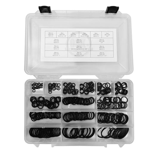 OSK™ DIN 3869 Fluid Connector / Profile Seal O-Ring Kit 15 Sizes 300pc