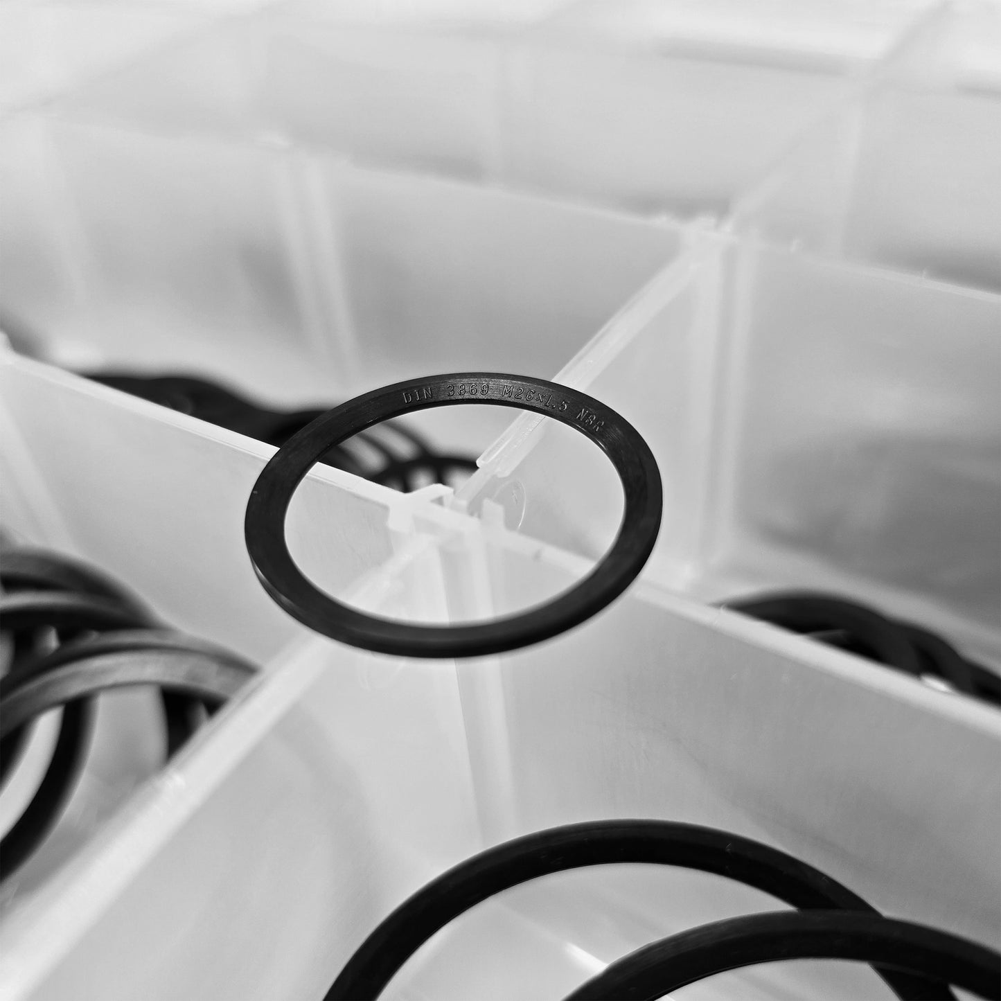 OSK™ DIN 3869 Fluid Connector / Profile Seal O-Ring Kit 15 Sizes 300pc