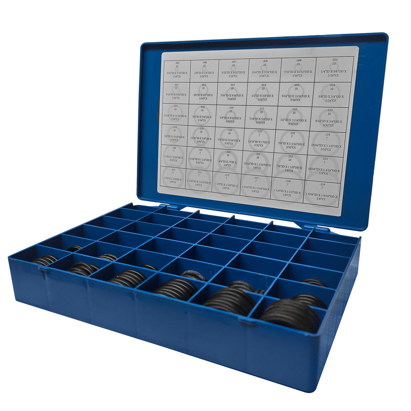 OSK™ Industrial Standard O-Ring Kit 436pc in 36-Sizes